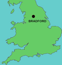 bradford haritasi birlesik krallik